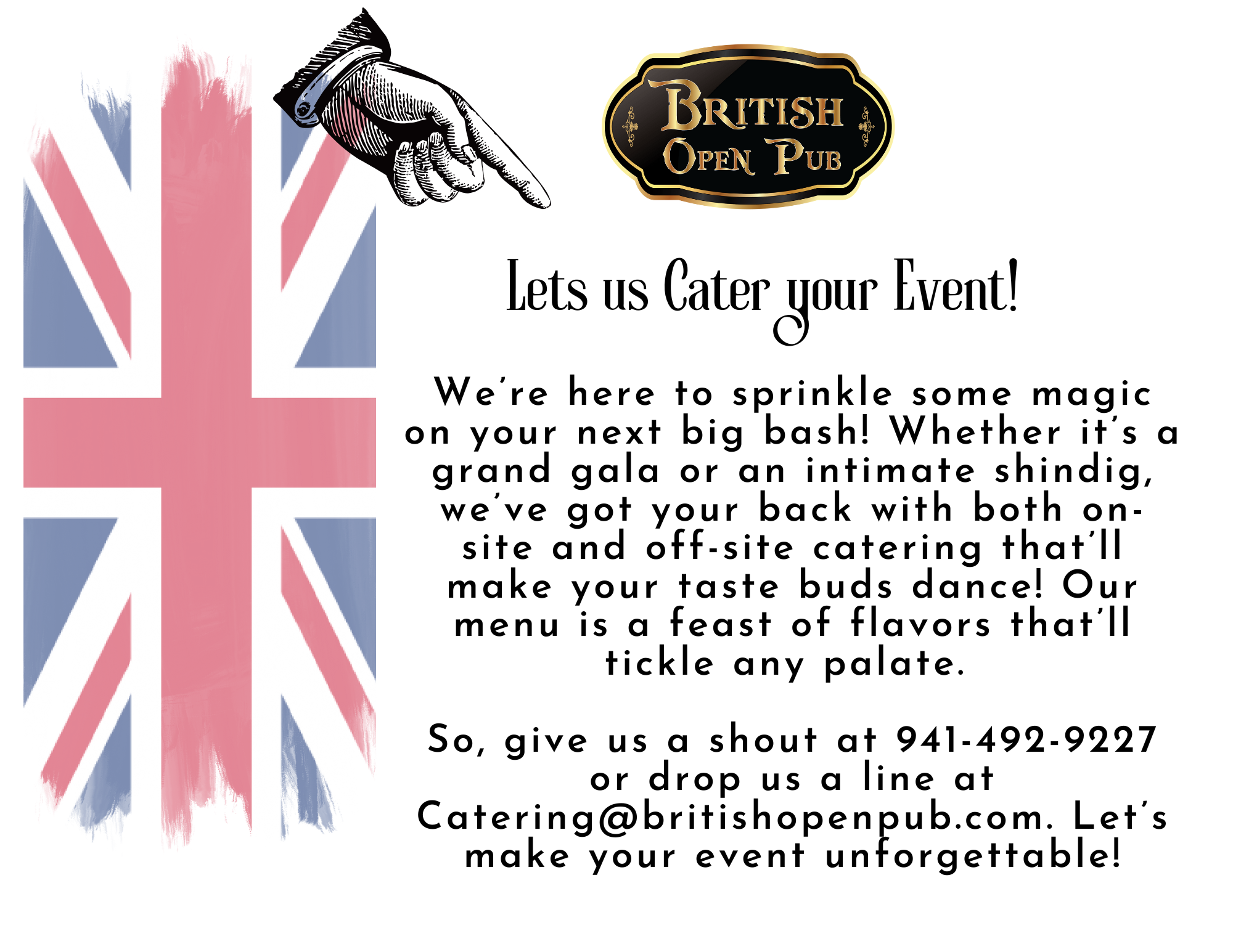 Catering for Holidays and Parties